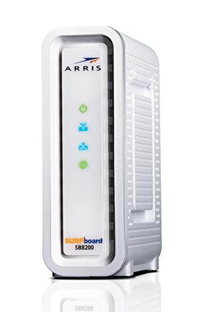 ARRIS SURFboard SB8200 DOCSIS 3.1 Gigabit Cable Modem, Approved for Cox, Xfinity & others, (white)