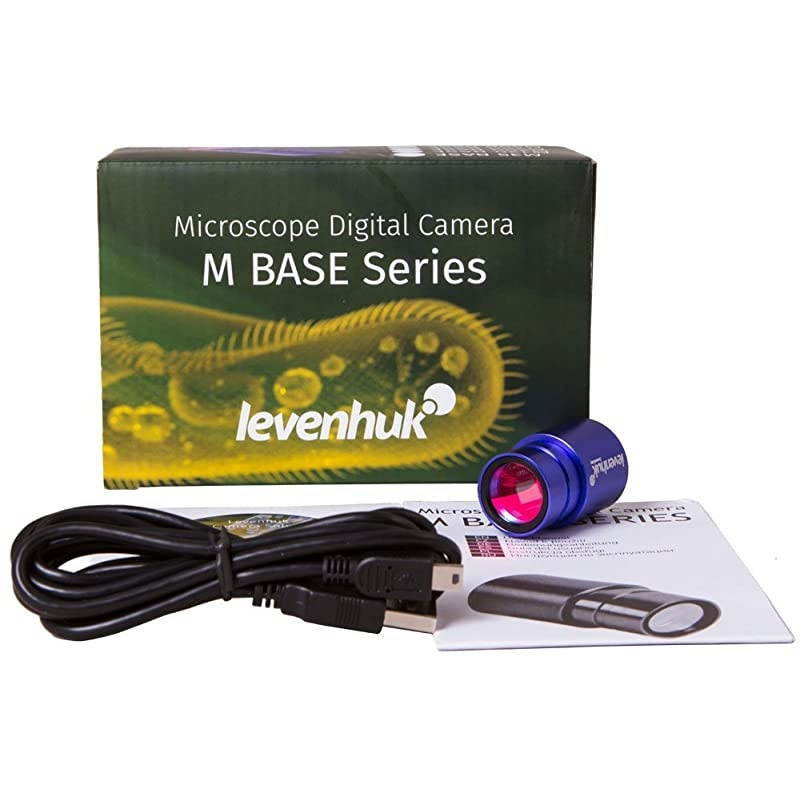 M35 Base Digital Camera for Microscopes, Comes with Necessary Software (Compatible with Mac, Linux and Windows)