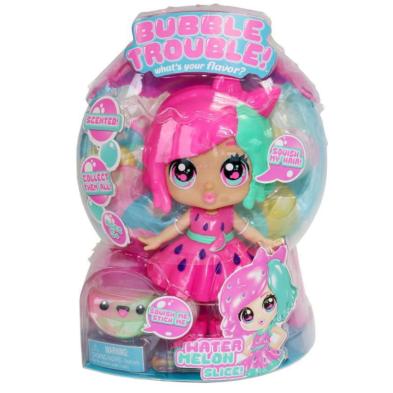 Bubble Trouble Doll - Watermelon Slice