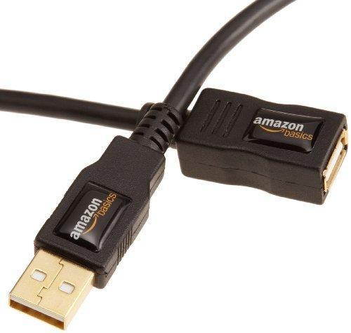 basics usb 2.0 extension cable - a-male to a-female - 9.8 feet (3 meters)