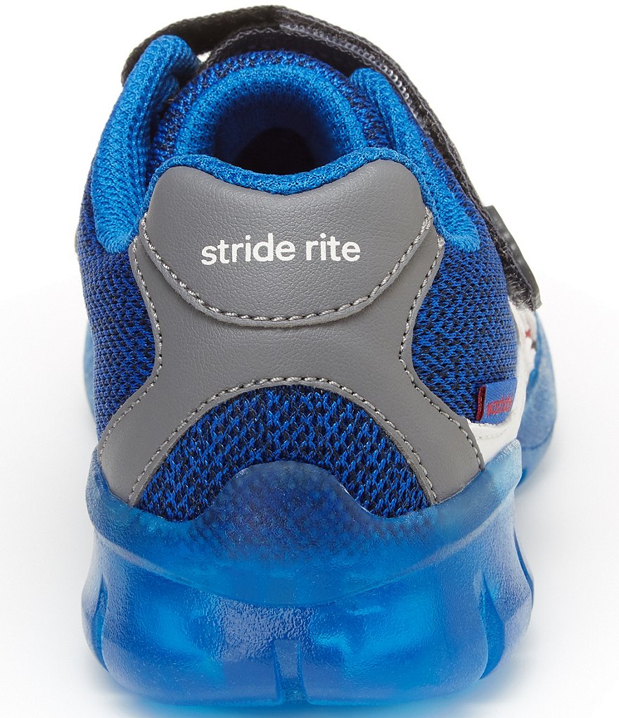 Stride Rite Boys' Lighted Shark Made2Play Washable Sneakers (Toddler)