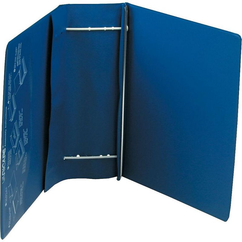Charles Leonard Varicap6 Expandable 1 To 6 Post Binder 11 x 8-1/2 Blue 61602