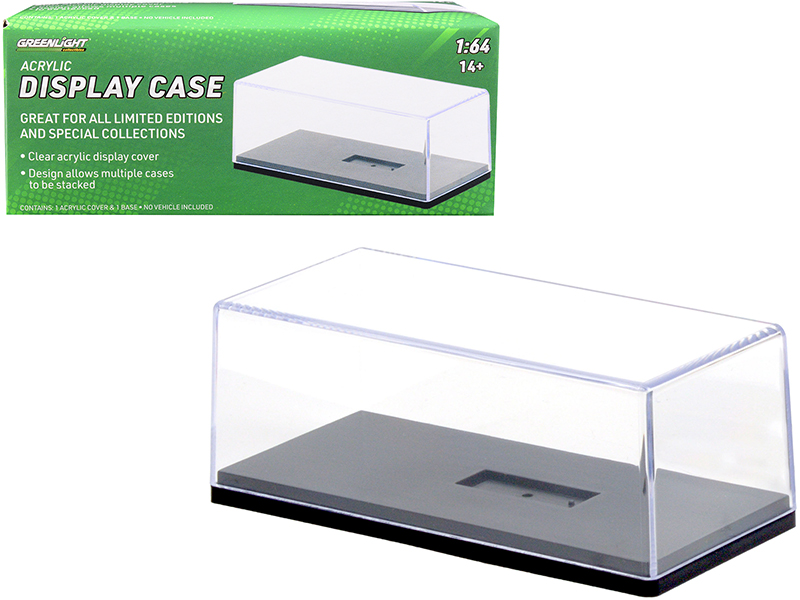 Showcase Wall Mount 5 Tier Display Case with Mirror Back Panel "Mijo Exclusives" for 1/64-1/43 Scale Models