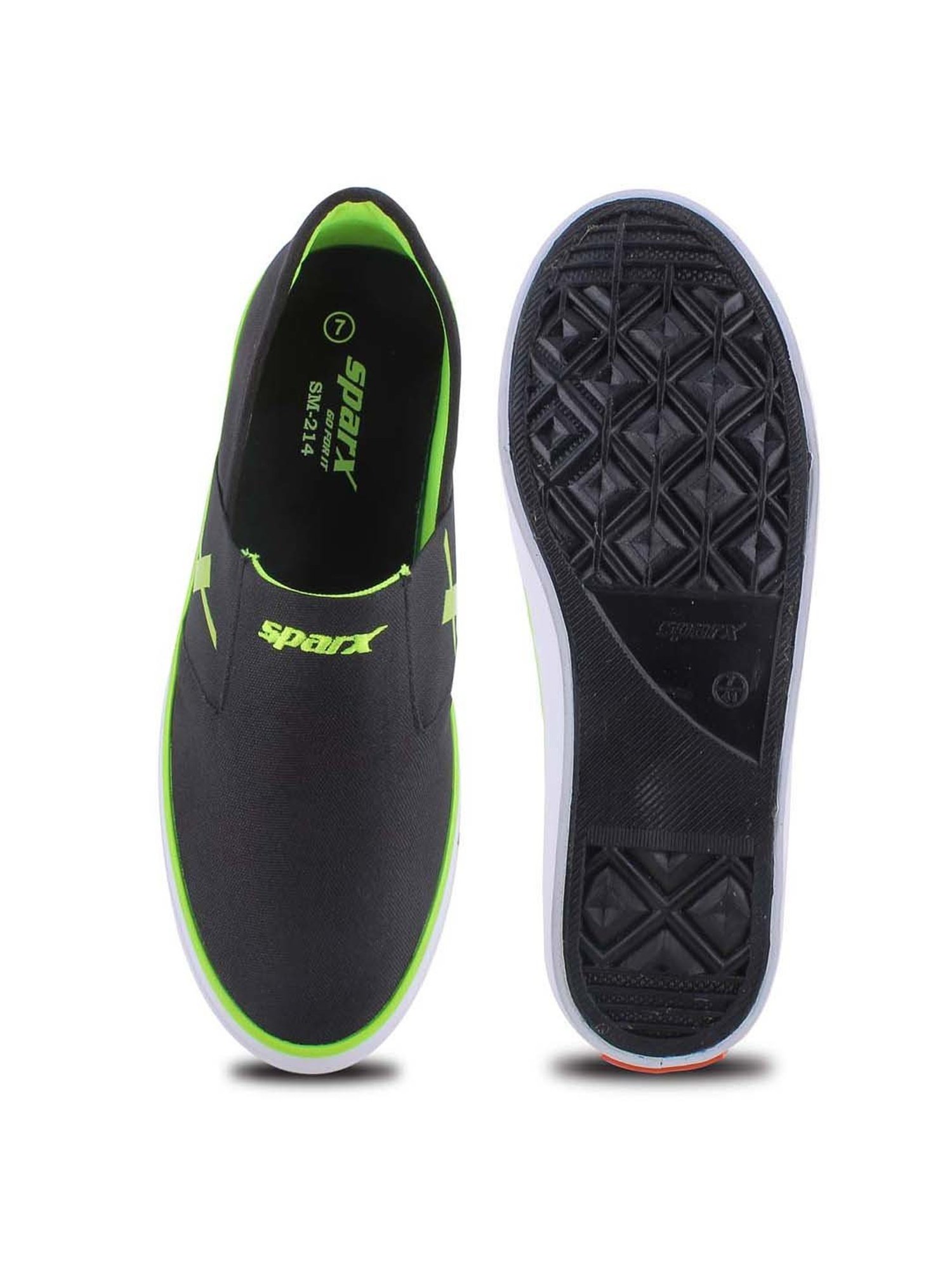 Sparx Men's Dark Grey Running Shoes