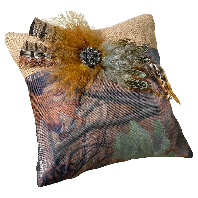Camouflage Ring Bearer Pillow