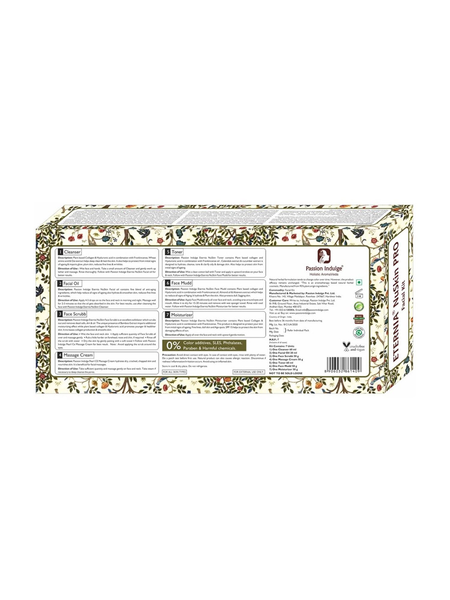 Passion Indulge Eternia NuSkin Pro 7 Star Plum & Youthful Skin Facial Kit