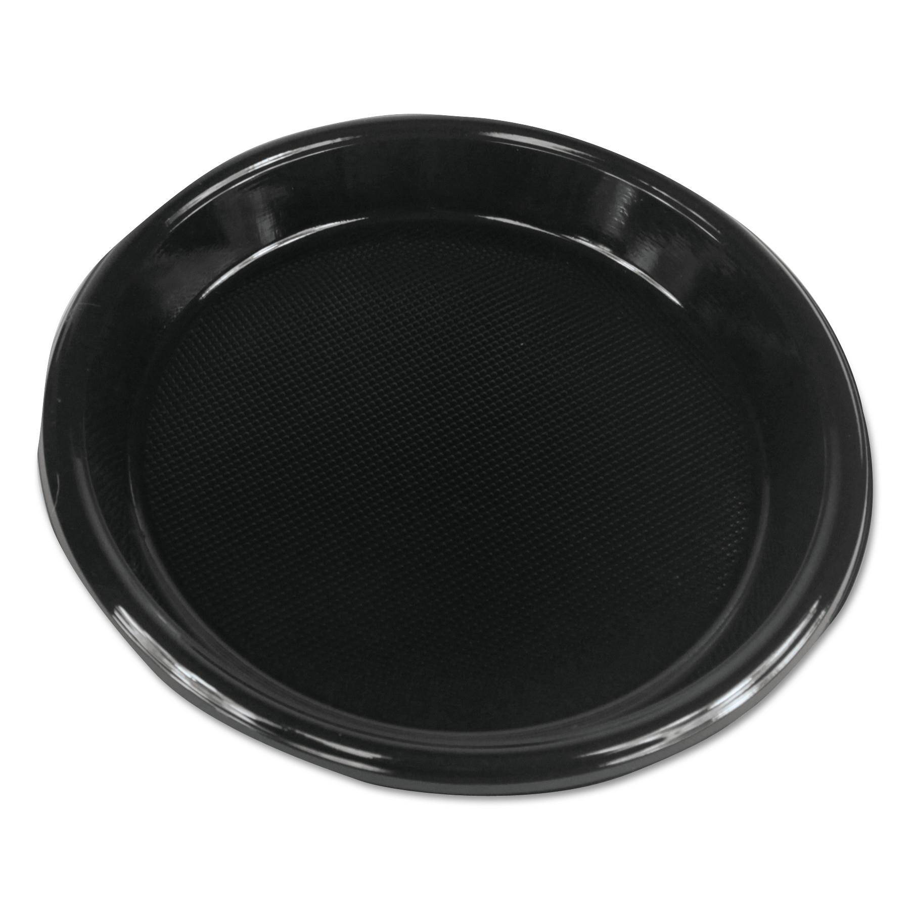 Boardwalk BWKPLHIPS10BL Hi-Impact Plastic Dinnerware, Plate