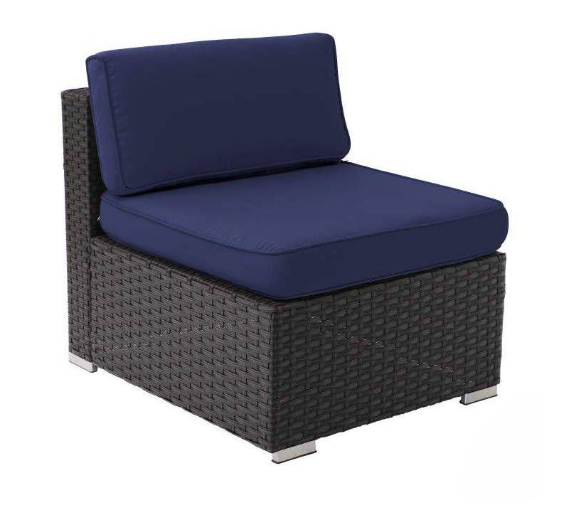 Draper 5pc Sectional Set with Sunbrella - Sage - Leisure Made