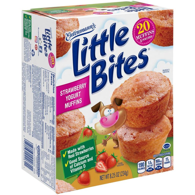 Entenmann's Little Bites Strawberry Yogurt Muffins - 8.25oz
