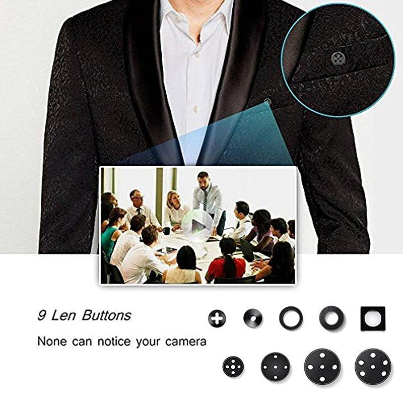 Camera WiFi Hidden Cameras with Motion Detection Mini Wireless Remote Live View with Free Phone App Full HD 1080P Easy Setup Security Cam for Home Nanny Car Office Room Indoor Outdoor