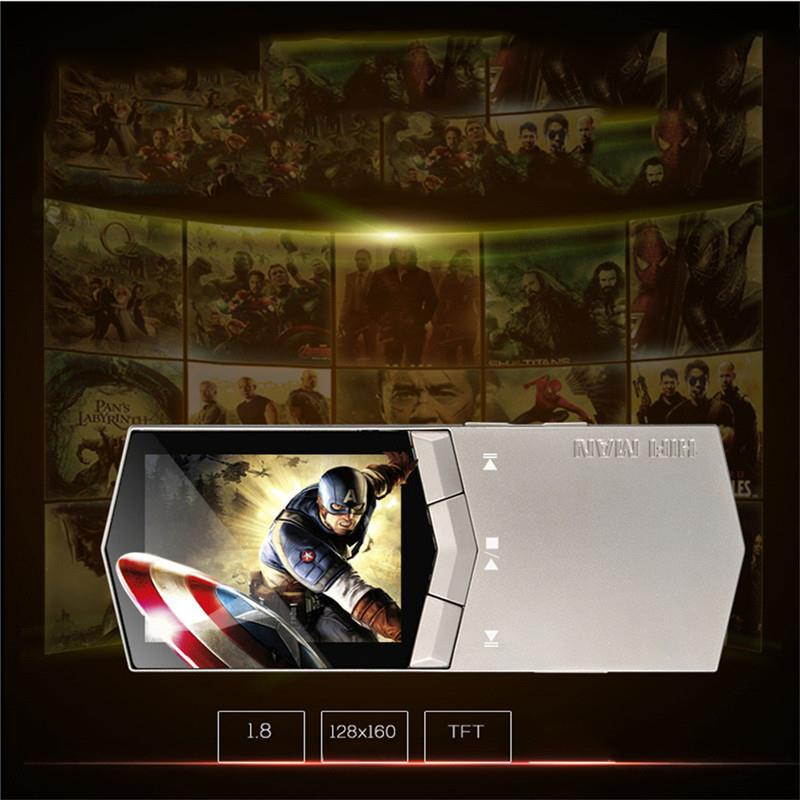 2018 HOT 4GB Digital 1.8-inch Player LCD Screen MP4 Music FM Radio Video Games Movie MP4 Music Media kids Audio Music Player