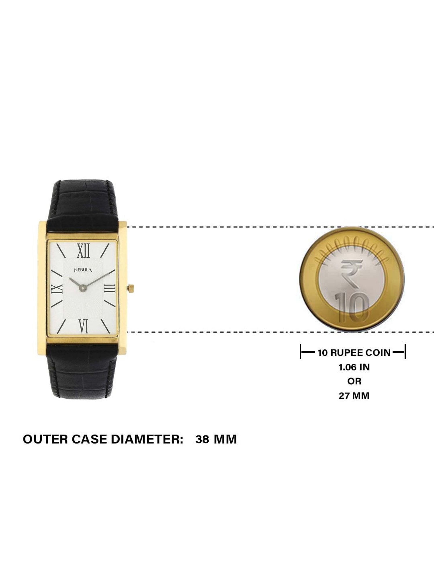 Nebula NN1043DL12 18 Karat Solid Gold Watch for Men