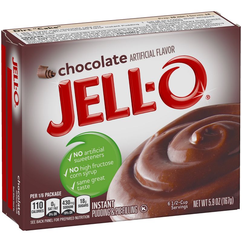 JELL-O Instant Chocolate Pudding & Pie Filling - 5.9oz