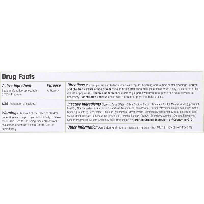 Tom's Of Maine Luminous White Toothpaste Clean Mint - 4oz/3pk