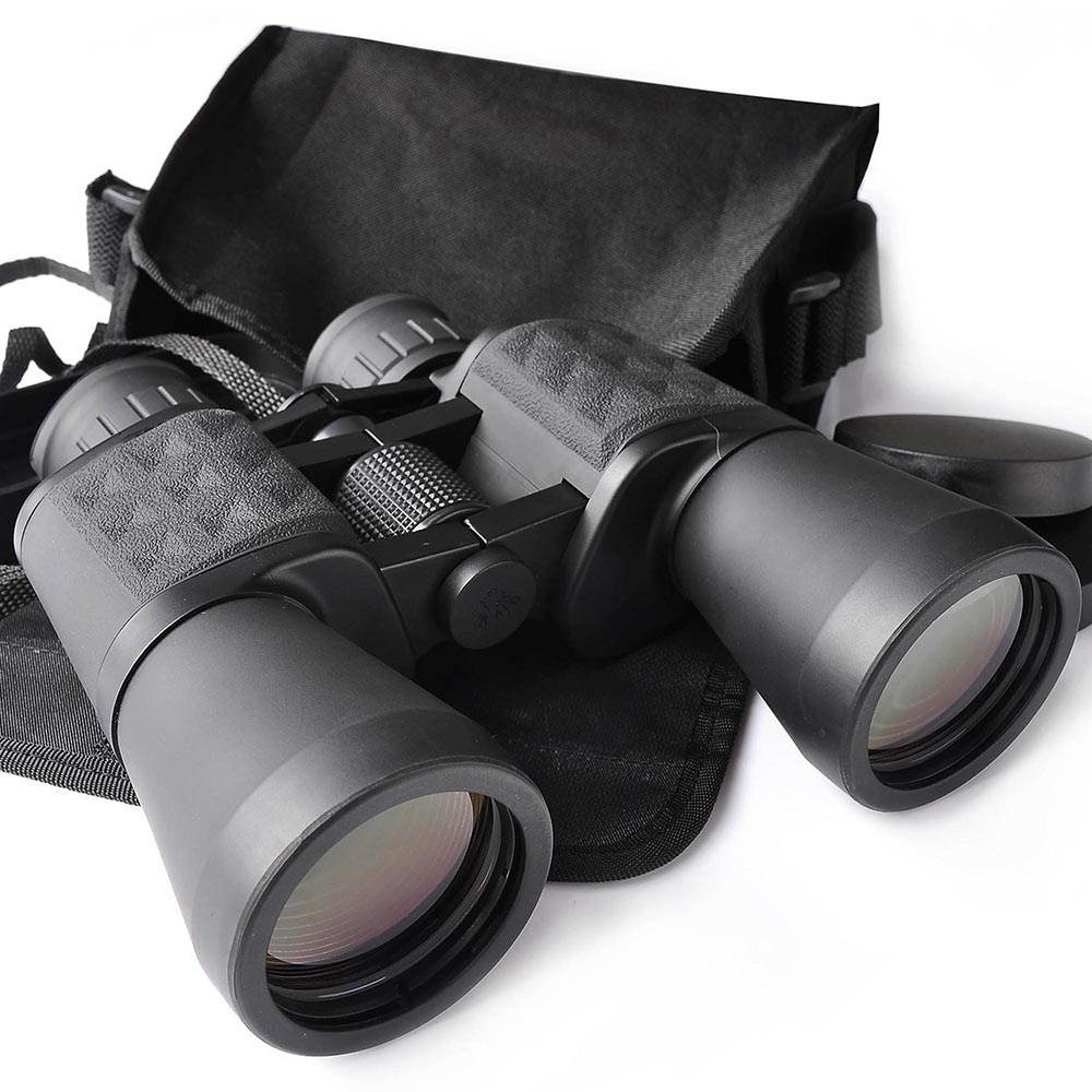 Wide Angle10x50mm Zoom Binoculars Telescope Waterproof Travel Outdoor with Bag