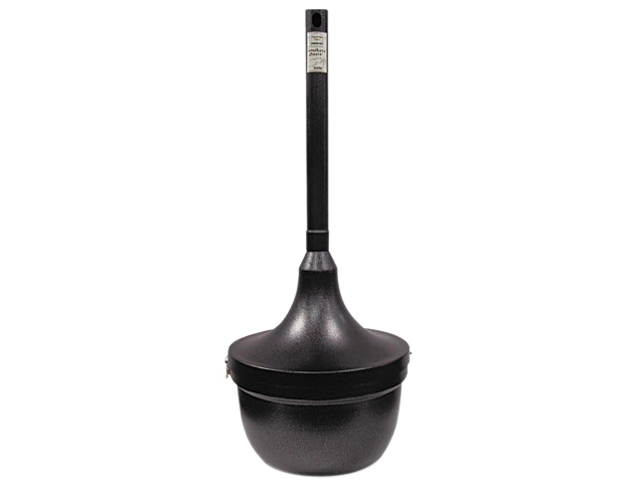 Ex-Cell SRS1BLK Smokers&rsquo; Oasis Receptacle, Round, Steel, 4.5gal, Black