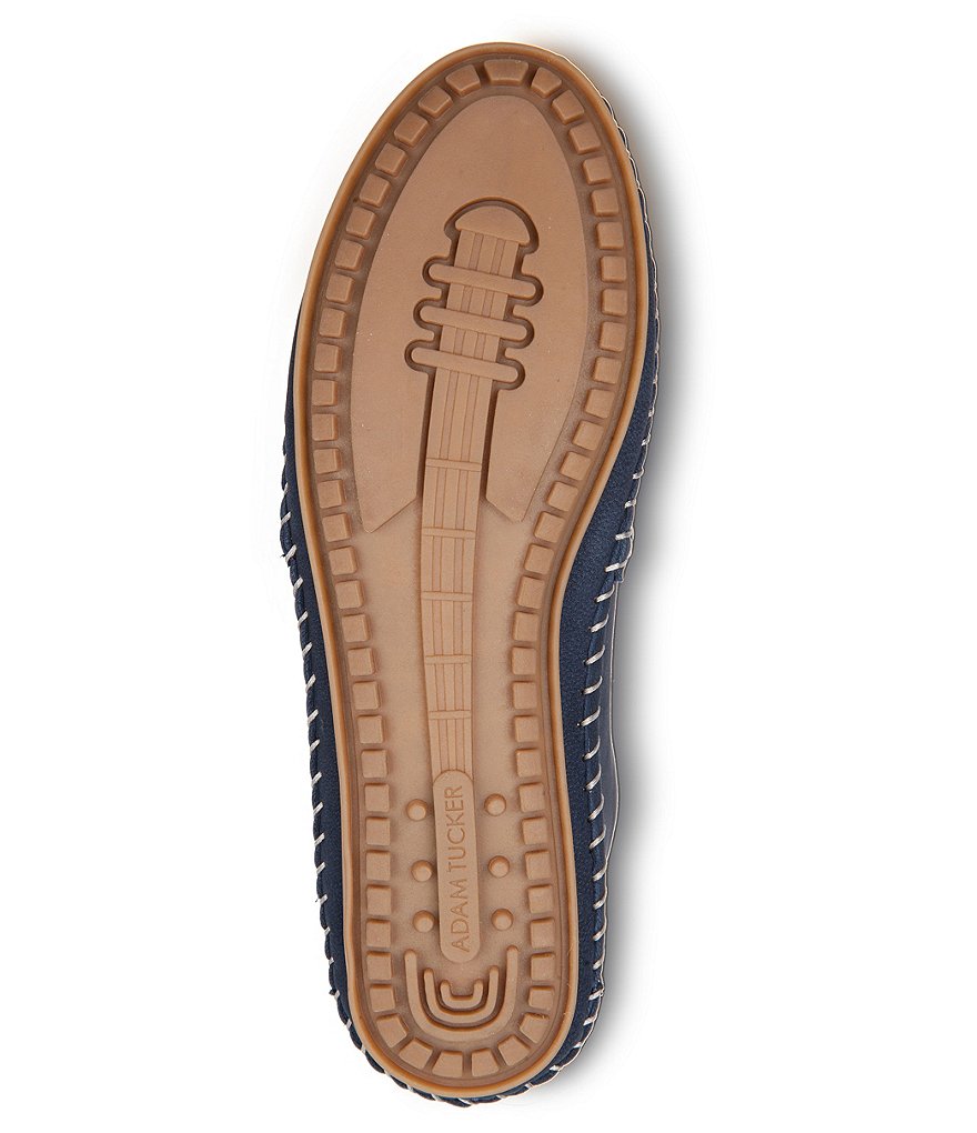 Me Too Lotus Nubuck Leather Perforated Slip-On Flats