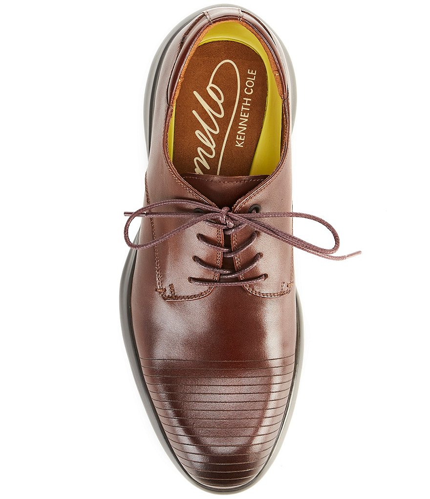 Kenneth Cole New York Men's Mello Cap Toe Lace-Up Oxfords