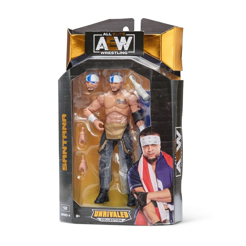 All Elite Wrestling - 1 Figure Pack (Unrivaled Figure) W4 - Santana
