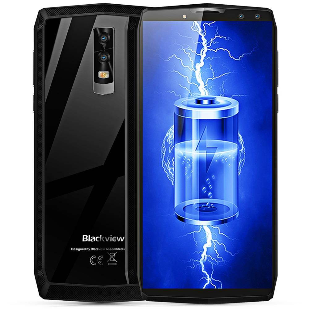 Blackview P10000 Pro 4G Phablet 6.0 inch Android 7.1 MTK6763 Octa Core 2.0GHz 4GB RAM 64GB ROM Quad Cameras Type-C Glass Back Case 11000mAh Battery