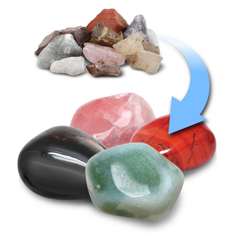 Discovery Kids Toy Kids Rock Tumbler Science Kit 18pcs