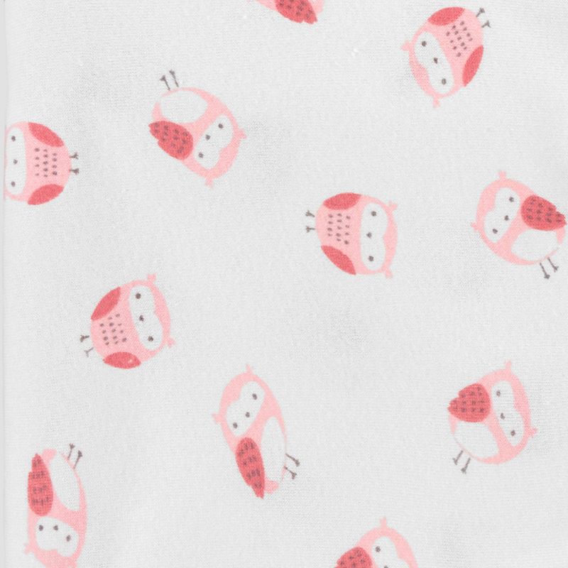 Baby Girls' 2pk Owl Bath Towel - Just One You® made by carter's Pink