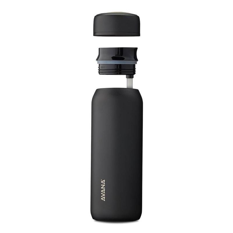 Avana 32oz Stainless Steel Water Bottle Matte Black