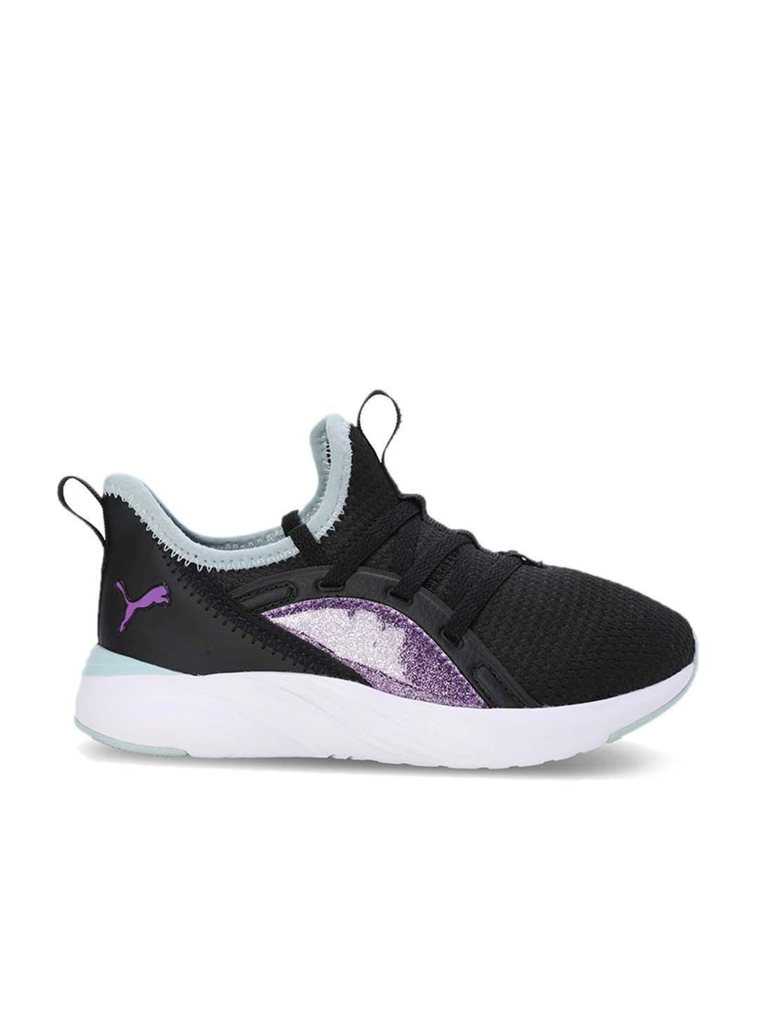 Puma Kids Soft Sophia 2 Deep Dive PS Black Running Shoes