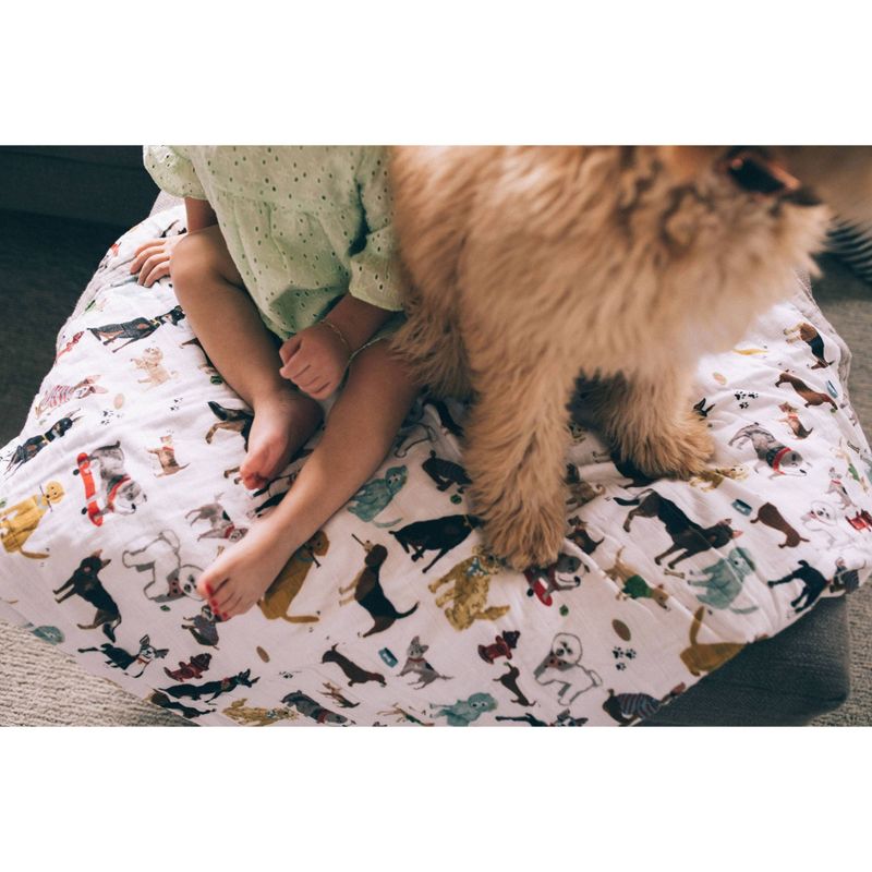 Little Unicorn Cotton Muslin Quilt Big Kid - Woof