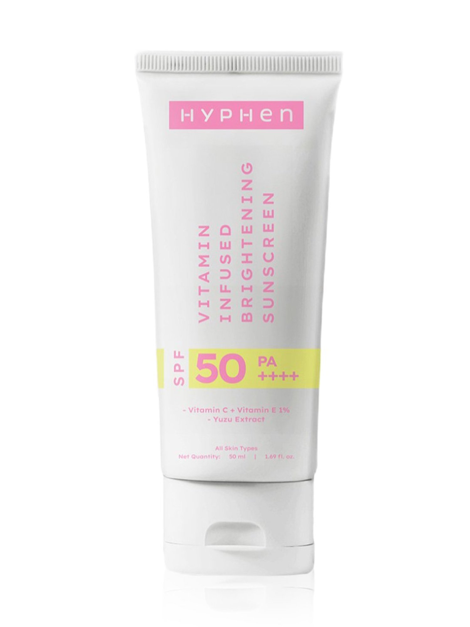 Hyphen Vitamin Infused Brightening Sunscreen SPF 50 PA++++ - 50 ml