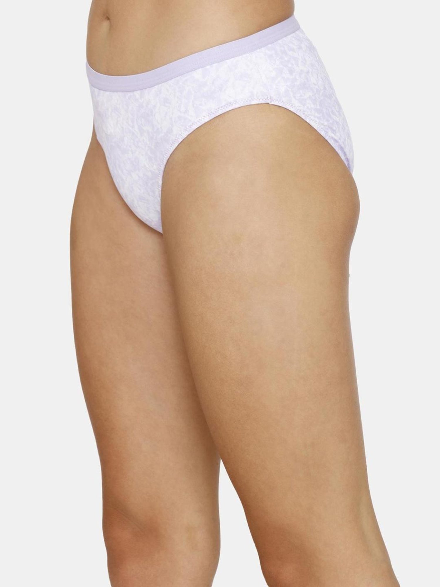 Zivame Lilac Printed Panty