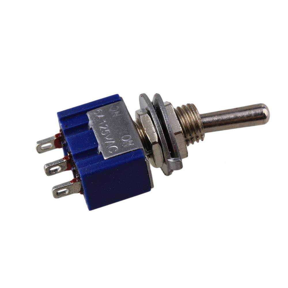 BQLZR 10 PCS Toggle Switch Single Pole Double Throw ON-ON Guitar Amplifier 2 Way