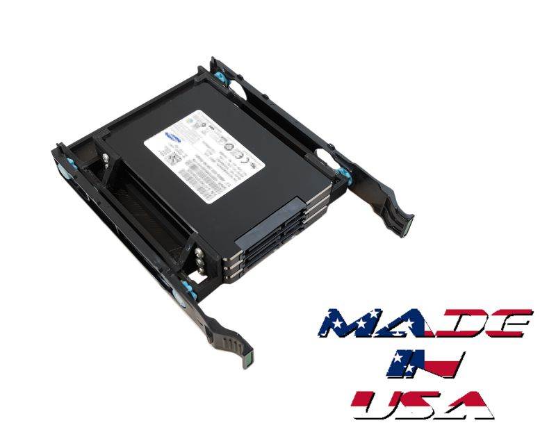 Compeve SSD/HDD Carrier Adapter Caddy Mounting Tray Bracket Bay 2.5" to 3.5" 3xSSD For HP Workstations Z210 Z220 Z230 Z400 Z420