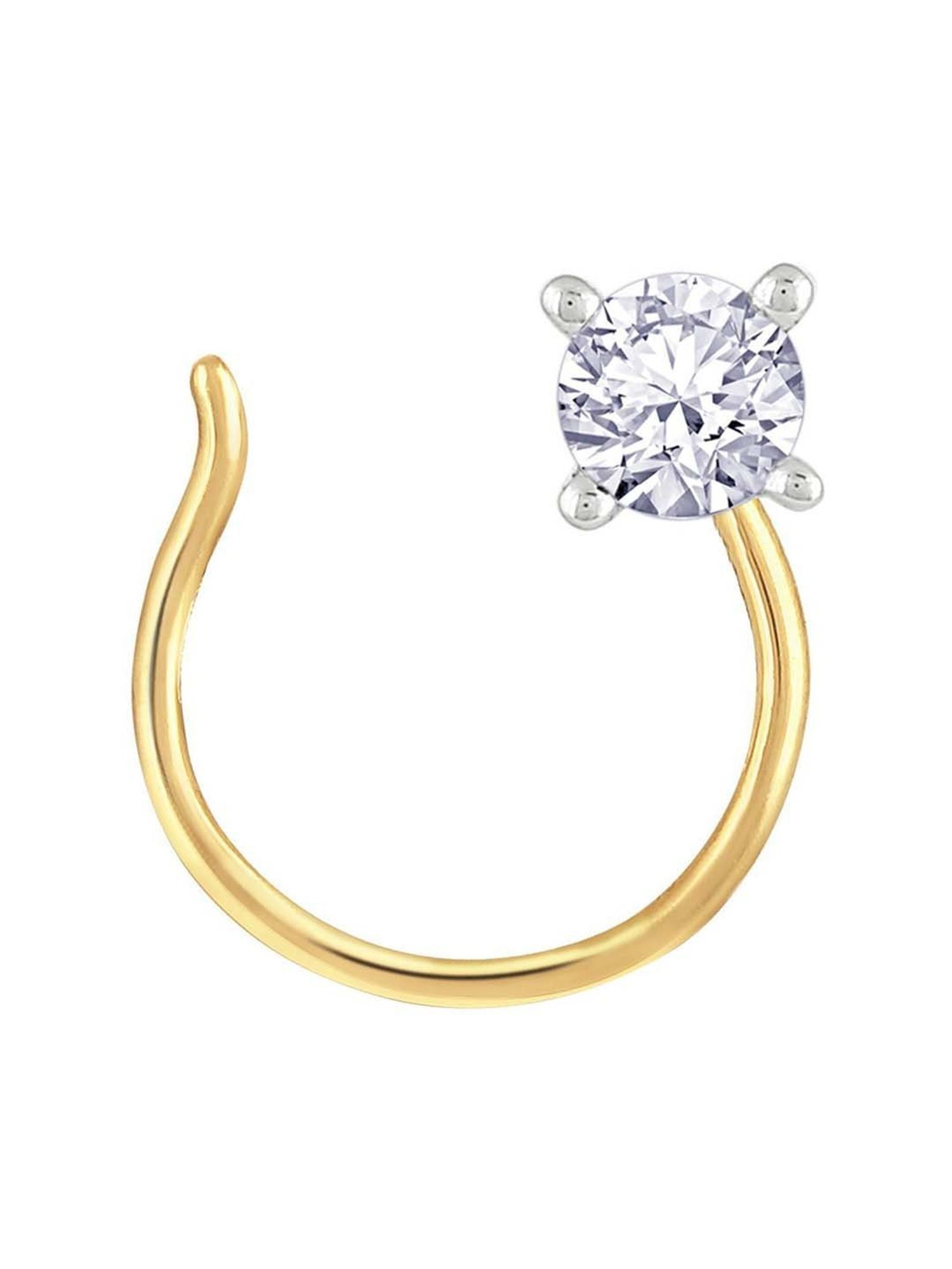 Joyalukkas 18k Gold & Diamond Nosepin