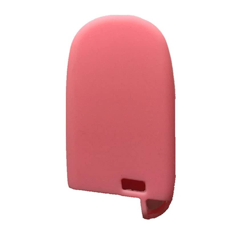 Key Case Cover Jacket Silicone Rubber Fob Keyless Remote Holder Skin fit for JEEP FIAT DODGE CHRYSLER Smart Remote Key Case