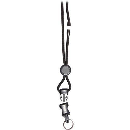 Baumgartens Detachable Breakaway Lanyards - x 36" Length - Black - Nylon, Plastic, Metal