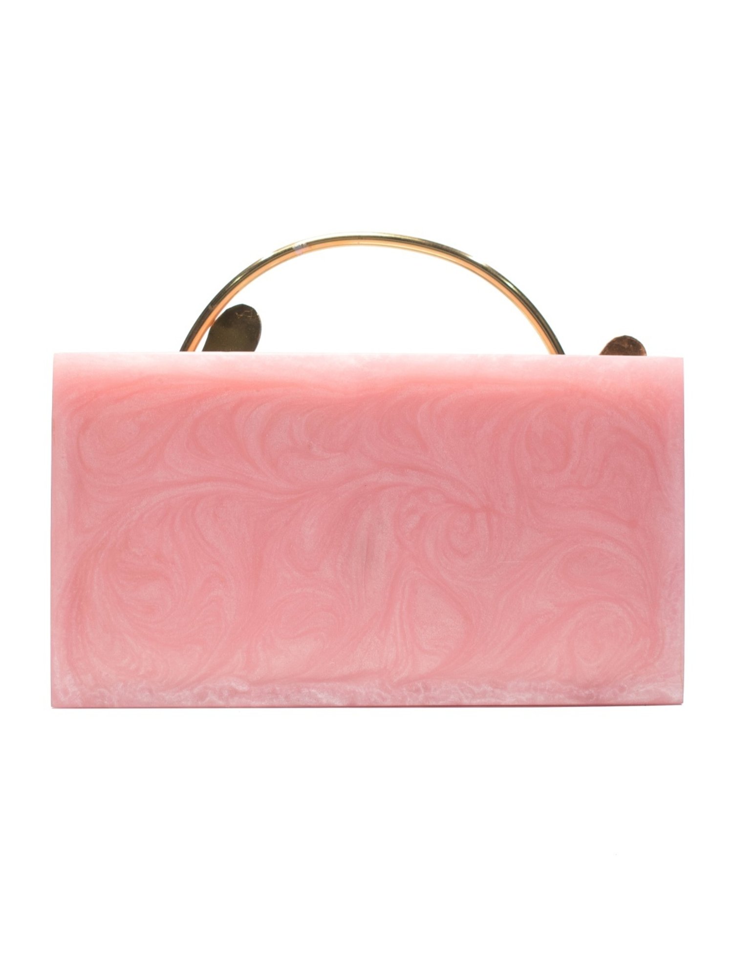 Sugarcrush Pink Luxury Studded Small Clutch