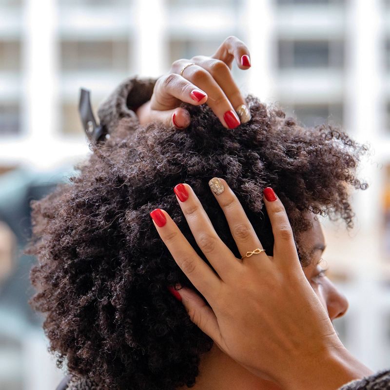 Ardell Nail Addict Blush False Nails Geometric Crystals - 24ct