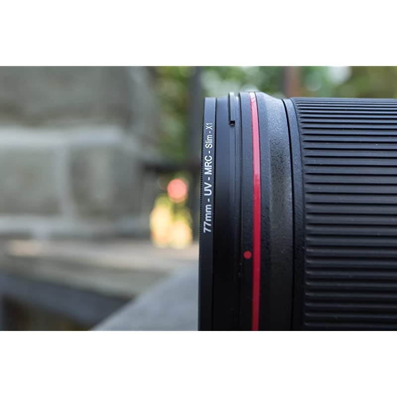 82mm X1 UV Filter for Camera Lenses Ultraviolet Protection Photography Filter with Lens Cloth MRC4 UltraSlim 25 Year Support WeatherSealed by