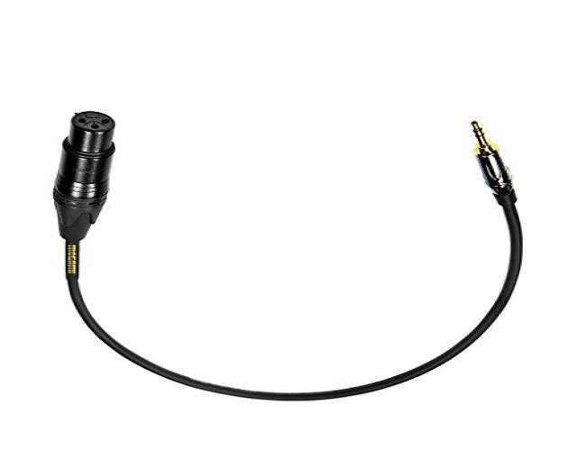 Mogami Gold Mini 18" XLR Female to 1/8" TRS Adaptor Cable #GOLD-XLRF-MINI-018