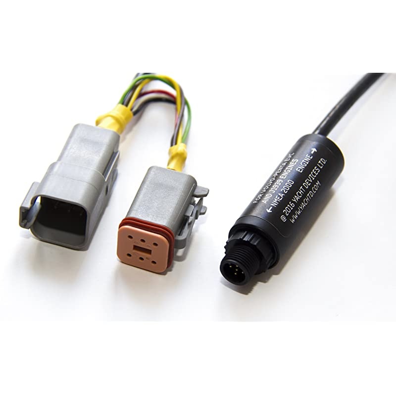 Boat Engine Gateway YDEG-04 for Volvo Penta, BRP Rotax and J1939 Engines to NMEA 2000 Marine Electronics Networks