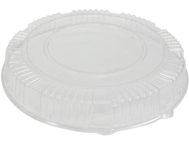 WNA WNA A12PETDM Caterline Dome Lids, Plastic, 12" Diameter , 2 3/4" High, Clear