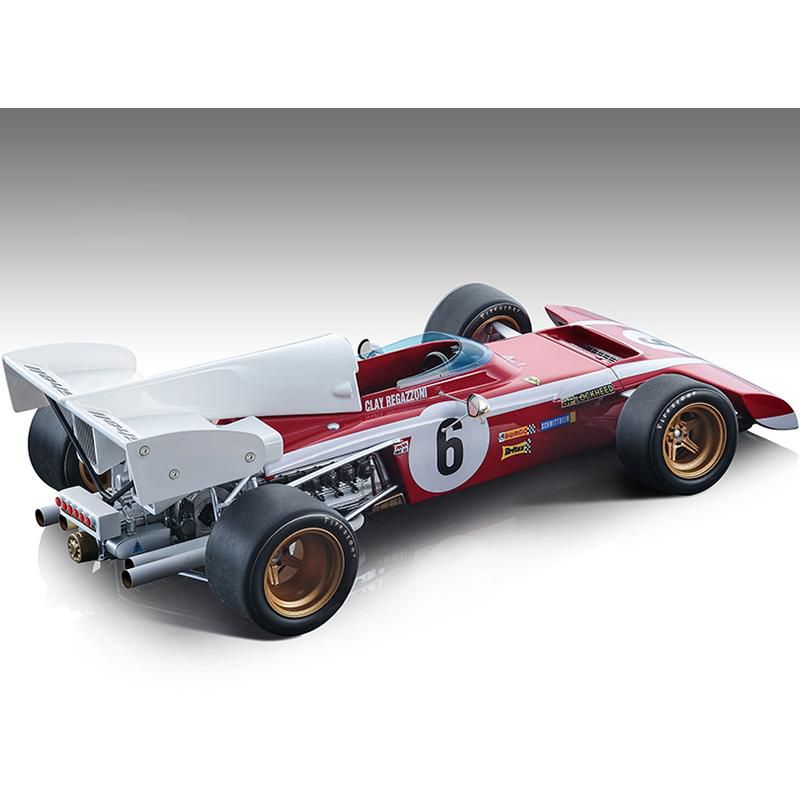 Ferrari 312 B2 #6 C. Regazzoni F1 South Africa GP (1972) "Mythos Series" Ltd Ed to 155 pcs 1/18 Model Car by Tecnomodel
