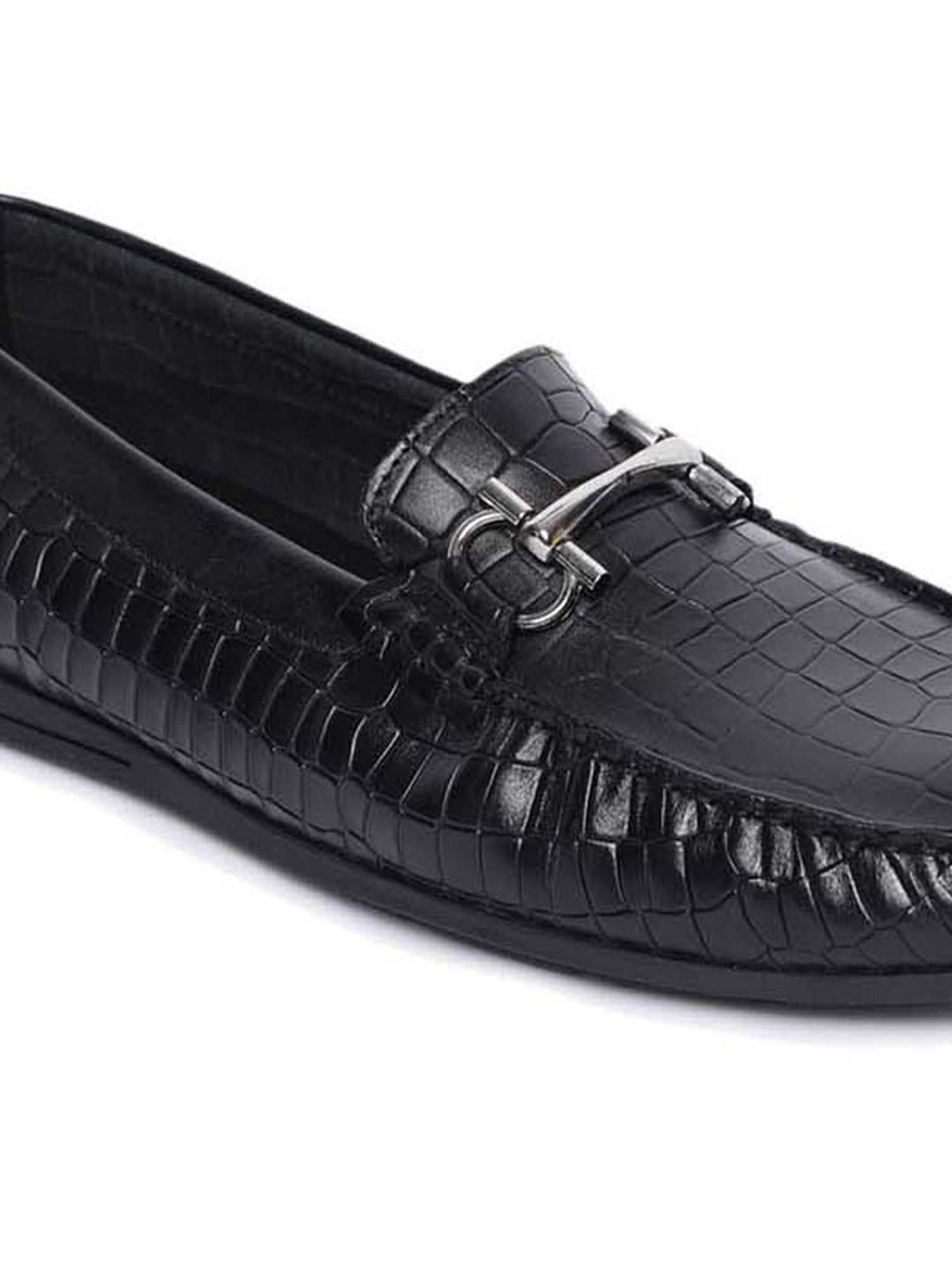 Gabicci Men's Avanzo Core Black Casual Loafers