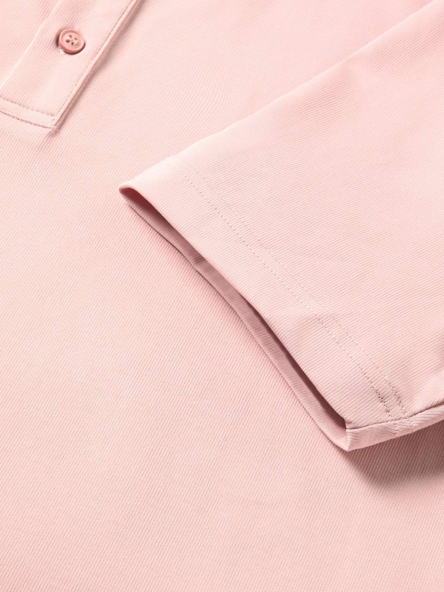 The Bear House Pink Slim Fit Polo T-Shirt