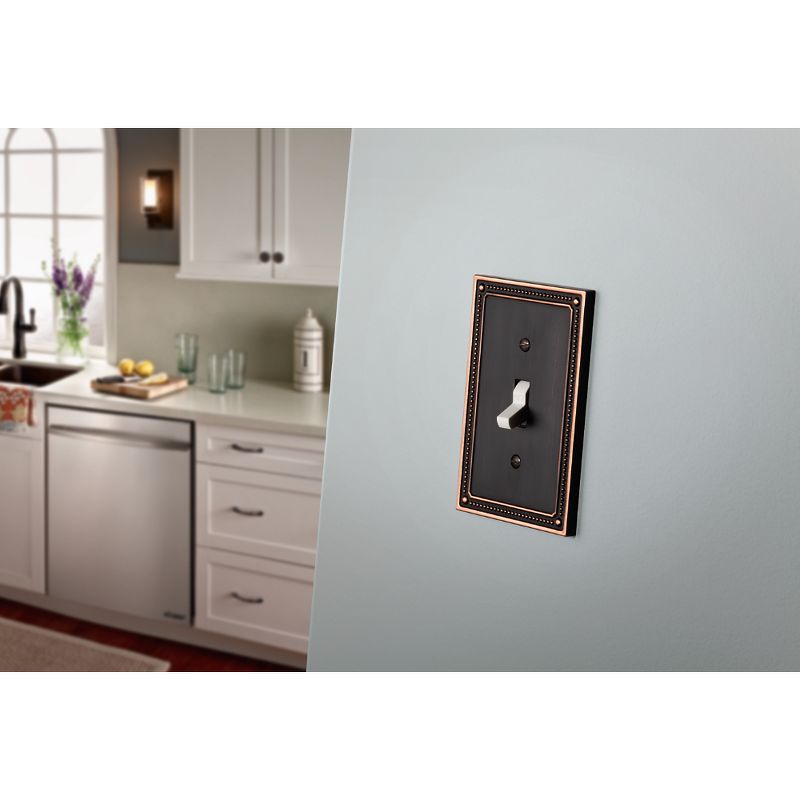 Franklin Brass Classic Architecture Single Switch Wall Plate Nickel