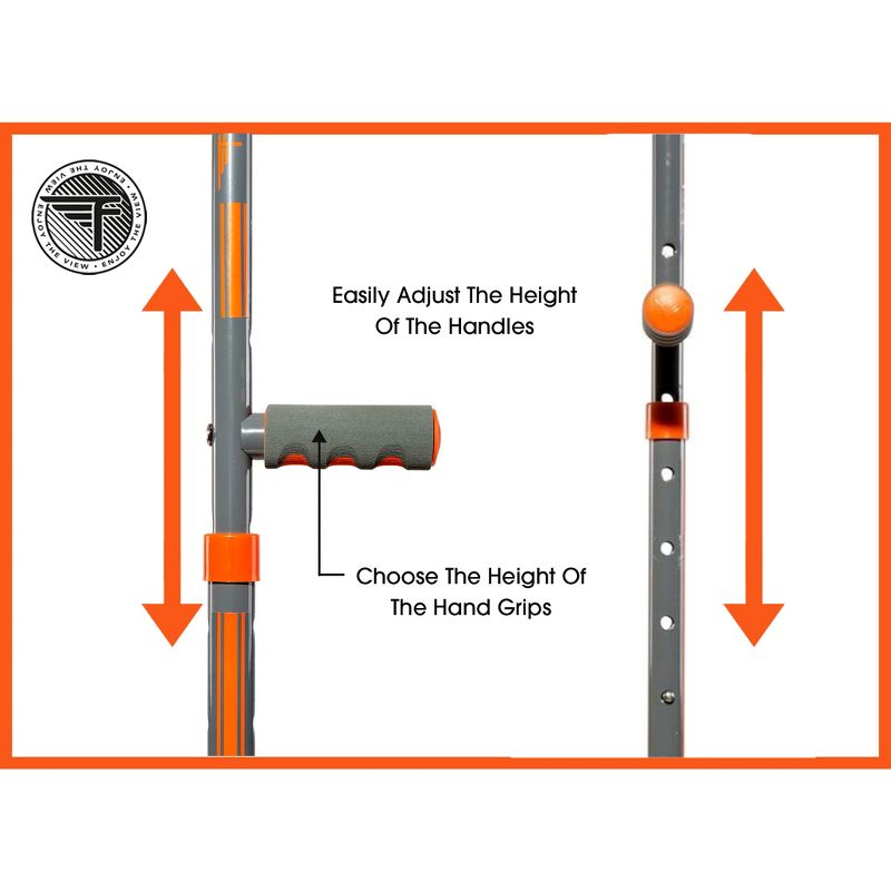 Flybar Maverick Stilts Gray Racer