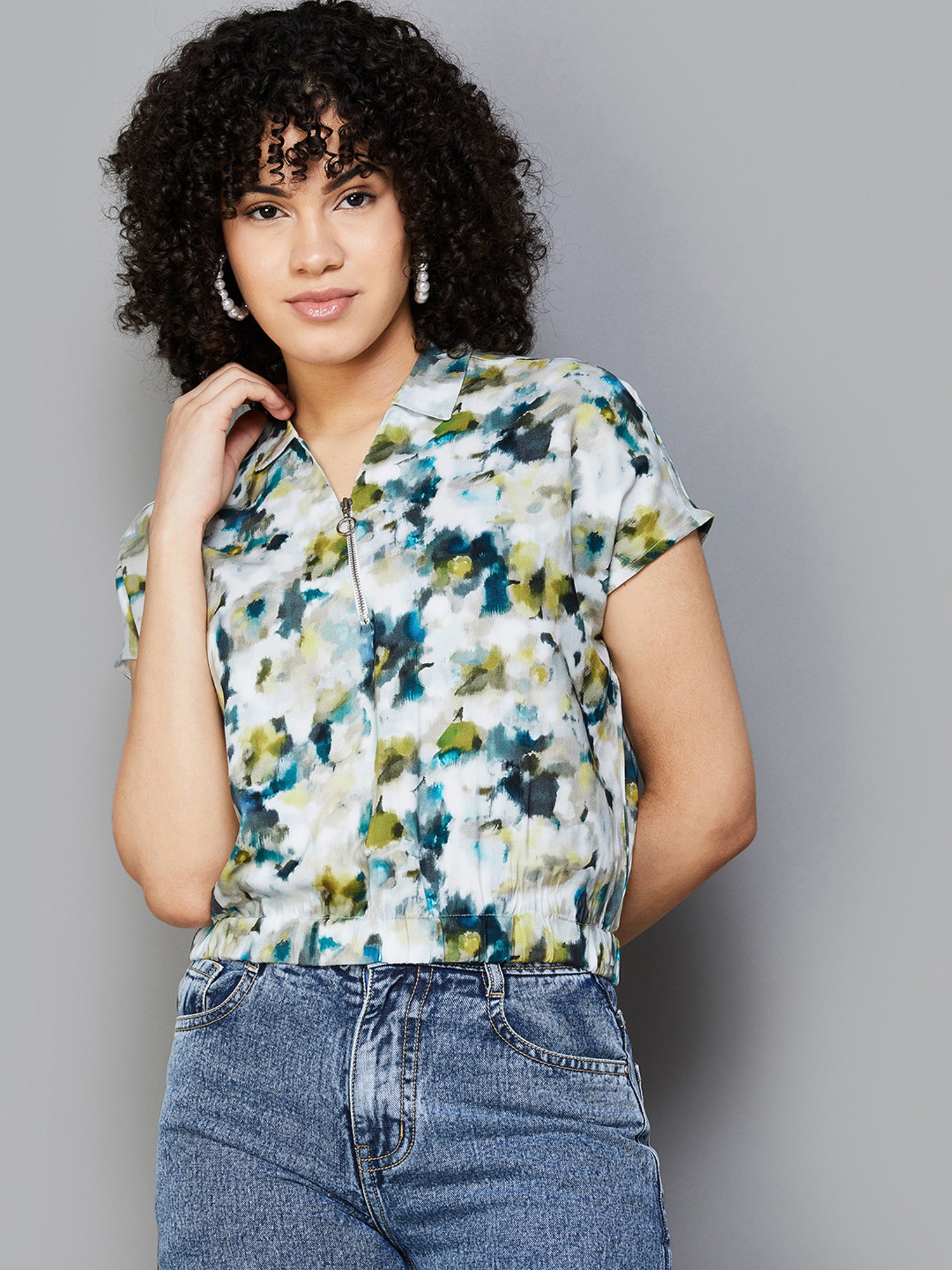 Fame Forever by Lifestyle Multi Printed Top