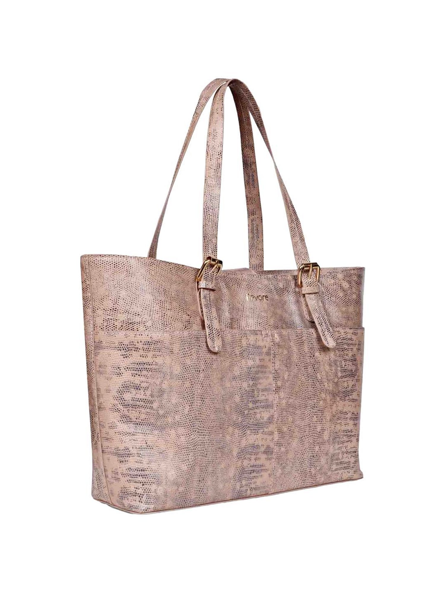 Favore Peach Animal Effect Medium Totes