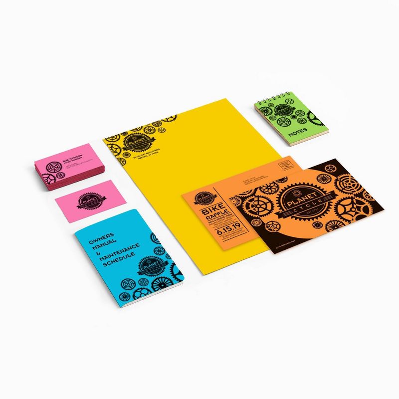 250 Sheets Cardstock 8.5"x11" Cheerful - Astrobrights